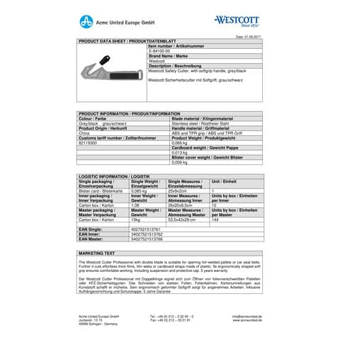 westcott-cutter-professional-doppia-lama-34-mm-grigio-nero-e-84100-00