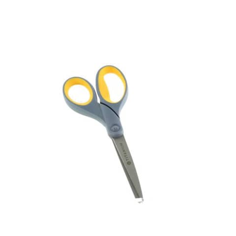 westcott-forbici-softgrip-titanium-super-asimmetriche-giallo-grigio-lama-21-cm-e-30481-00