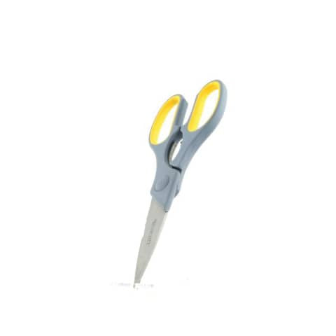 westcott-forbici-softgrip-titanium-super-multi-simmetriche-giallo-grigio-lama-21-cm-e-30486-00