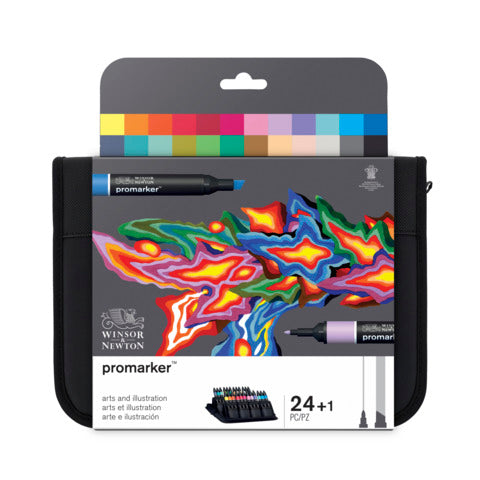 winsor-newton-pennarelli-winsornewton-promarker-artillustration-doppia-punta-fine-larga-conf-24-pz-colori-assortiti-0290078