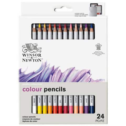 winsor-newton-scatola-metallo-24-matite-colorate-diametro-mina-3-7-mm-winsornewton-colori-assortiti-0490013