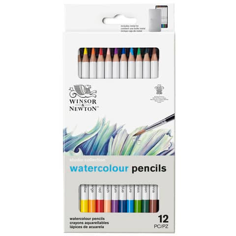 winsor-newton-set-matite-acquarellabili-winsornewton-studio-collection-12-colori-assortiti-0490016