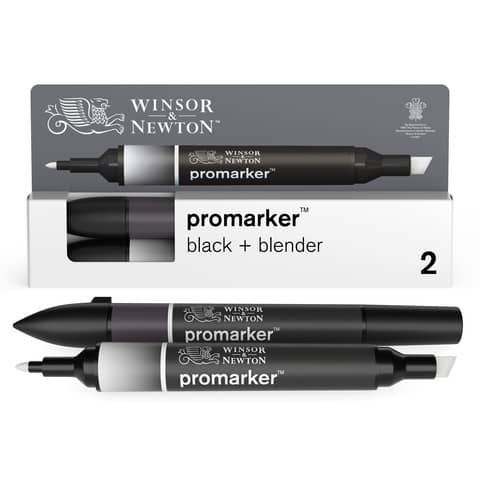 winsor-newton-set-pennarello-promarker-nero-pennarello-blender-winsornewton-0290148