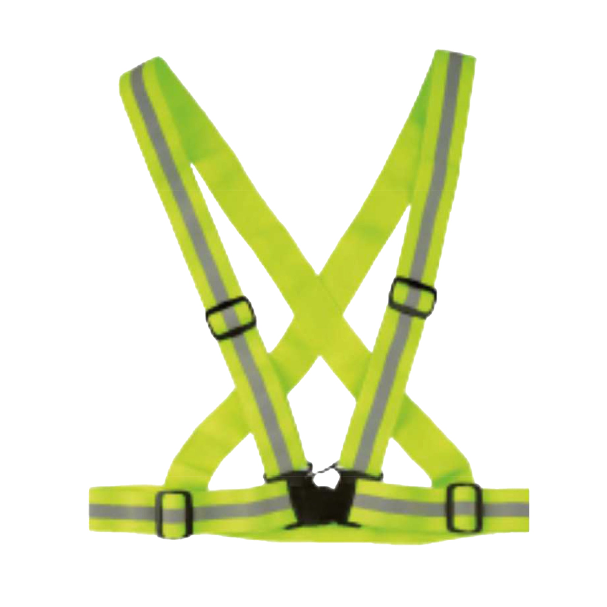 wowow-bretella-alta-visibilita-regolabili-cross-belt-giallo-fluo-tg-unica