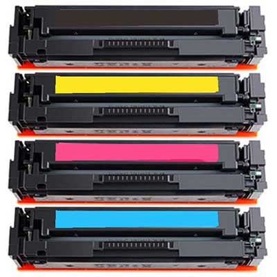 Toner 205A/BCMY compatibili - Nero/colori - Confezione risparmio da 4 PZ