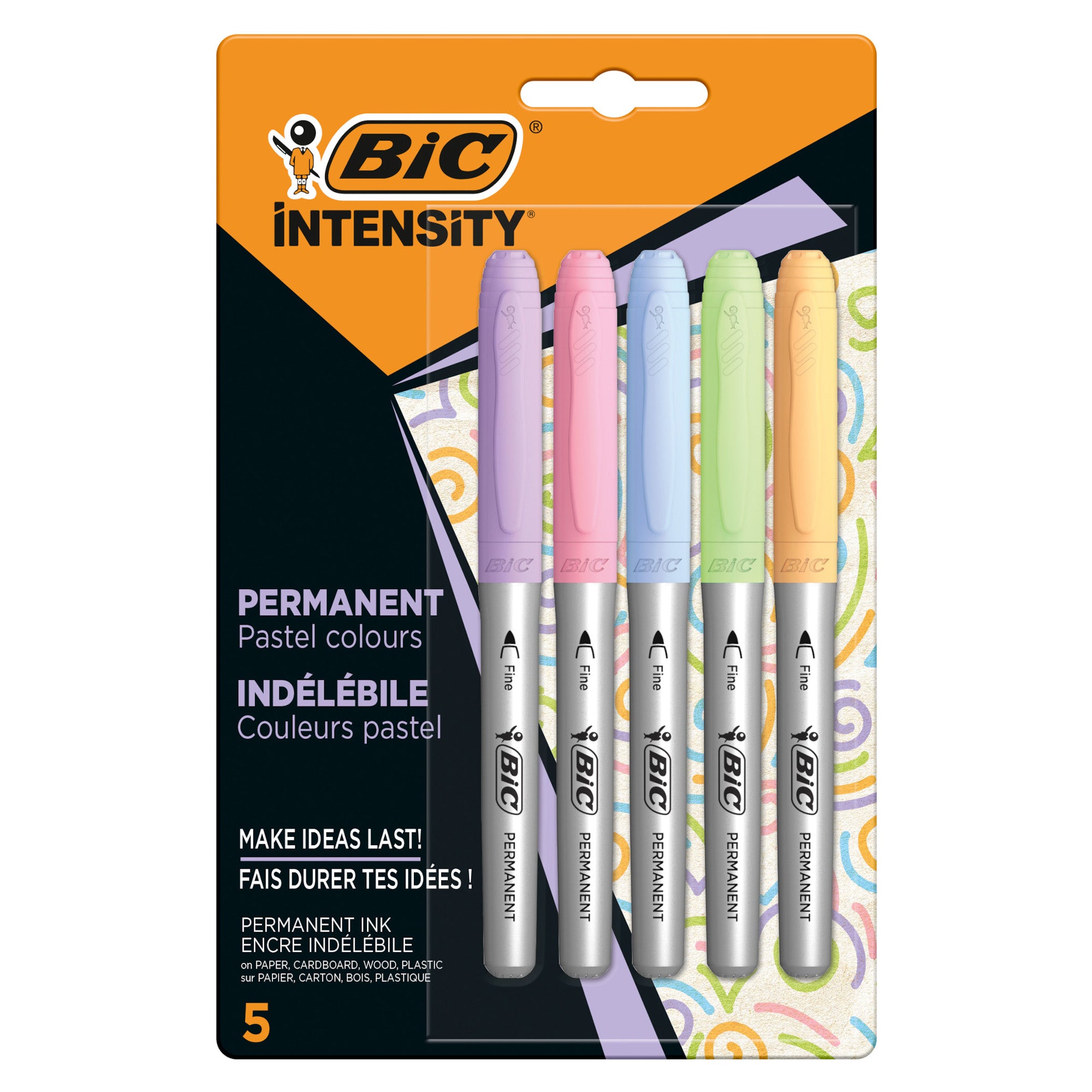 bic-astuccio-5-marcatori-intensity-punta-tonda-colori-assortiti-pastel