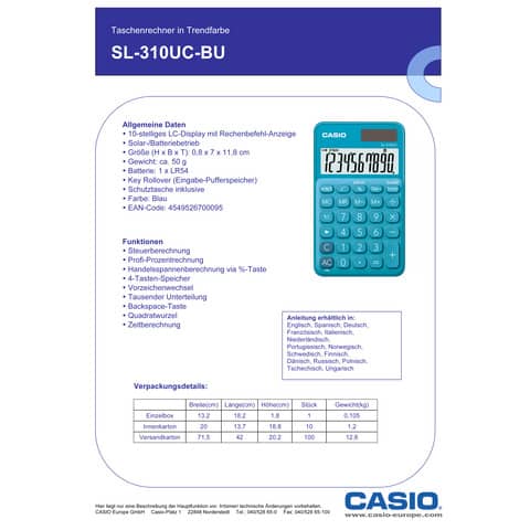 casio-calcolatrice-scientifica-tascabile-10-cifre-solare-batteria-blu-sl-310uc-bu-w-ec