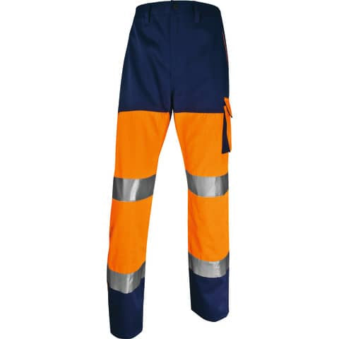 deltaplus-pantaloni-lavoro-alta-visibilita-classe-2-5-tasche-argento-arancio-fluo-blu-m-phpa2omtm