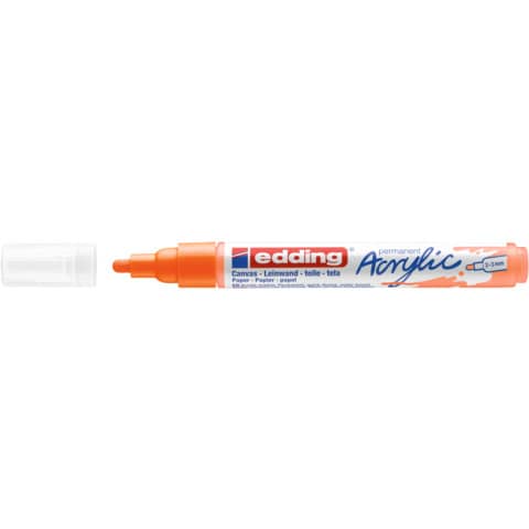edding-marcatore-acrilico-5100-punta-tonda-2-3-mm-tratto-medio-arancio-fluo-4-5100066