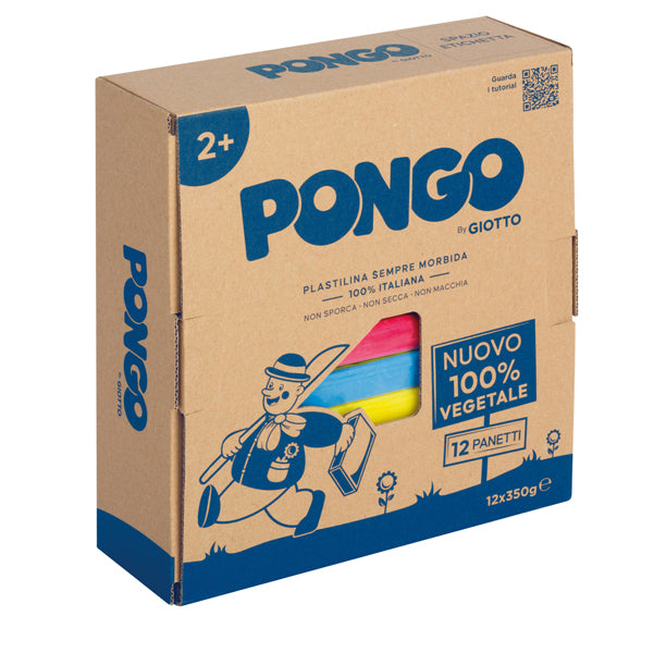 giotto-12-panetti-pasta-pongo-350gr-colori-assortiti