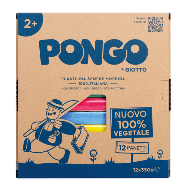 giotto-12-panetti-pasta-pongo-350gr-colori-assortiti