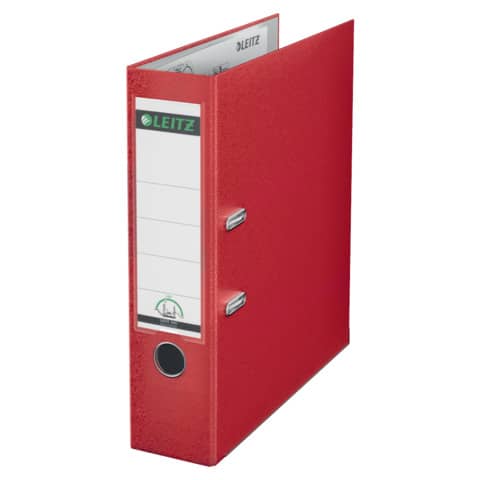 leitz-registratore-senza-custodia-180-commerciale-dorso-8-cm-cartone-rivestito-polipropilene-rosso-10105025