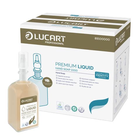 lucart-professional-ricarica-sapone-liquido-6x1l-premium-dispenser-identity-soap-89100000