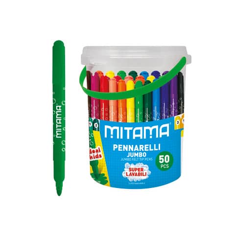 mitama-pennarelli-jumbosuper-lavabili-punta-maxi-5-mm-colori-assortiti-conf-50-pezzi-62875