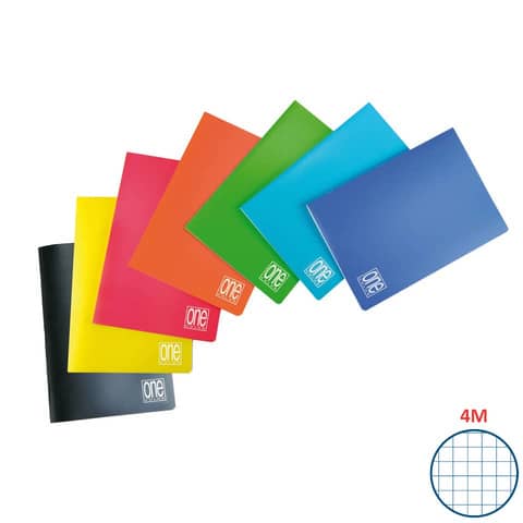 one-color-quaderno-punto-metallico-maxi-pm-ppl-80-gr-rigatura-4m-20ff1-colori-assortiti-5569