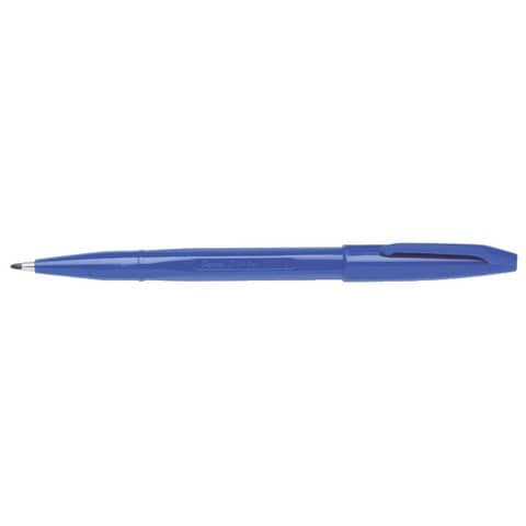 pentel-pennarello-sign-pen-punta-fibra-2-mm-0-8-mm-blu-s520-c