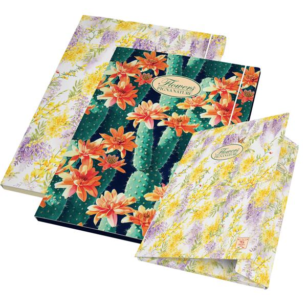 pigna-cartella-elastico-26x35-5x1-2cm-nature-flowers