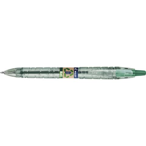 pilot-penna-sfera-scatto-ecoball-b2p-ricaricabile-punta-1-mm-inchiostro-base-dolio-verde-040179
