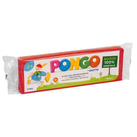 pongo-panetto-plastilina-vegetale-modellabile-350-g-rosso-f603502