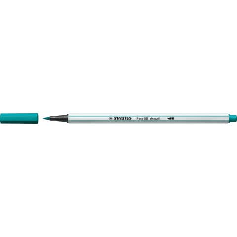 stabilo-pennarello-pen-68-brush-punta-pennello-m-1-mm-blu-turchese-568-51